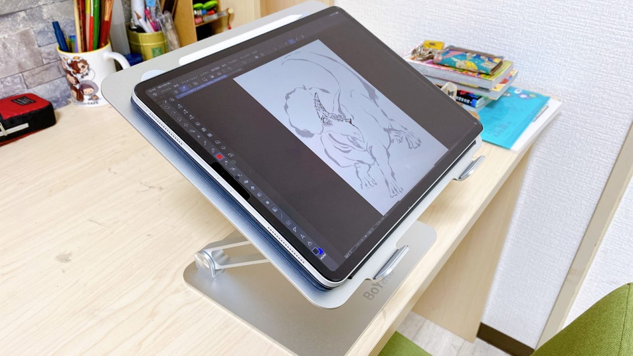 Ipadはノートパソコンと液タブを兼ねるか Ipadでできないことまとめ 恐竜画家can 公式ブログ